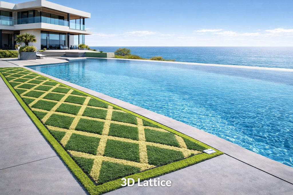 3D Lattice Artificial Turf