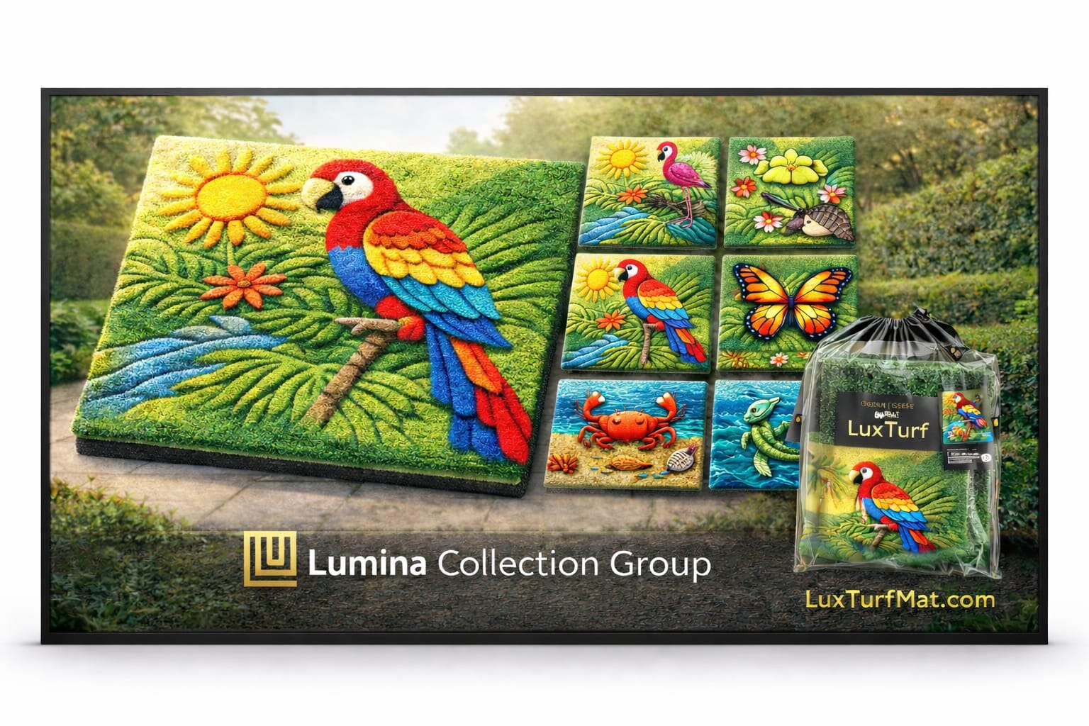 Lux Turf Mat and Sculpted 3D Series