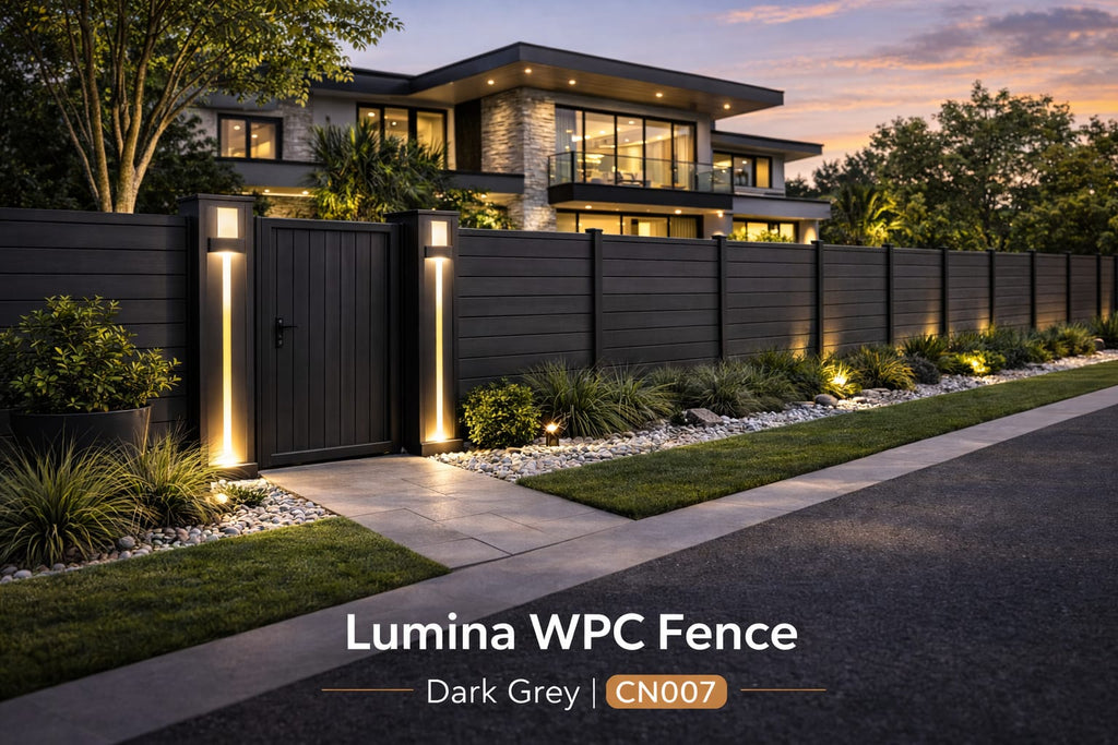 Lumina WPC Fence CN006 and CN007