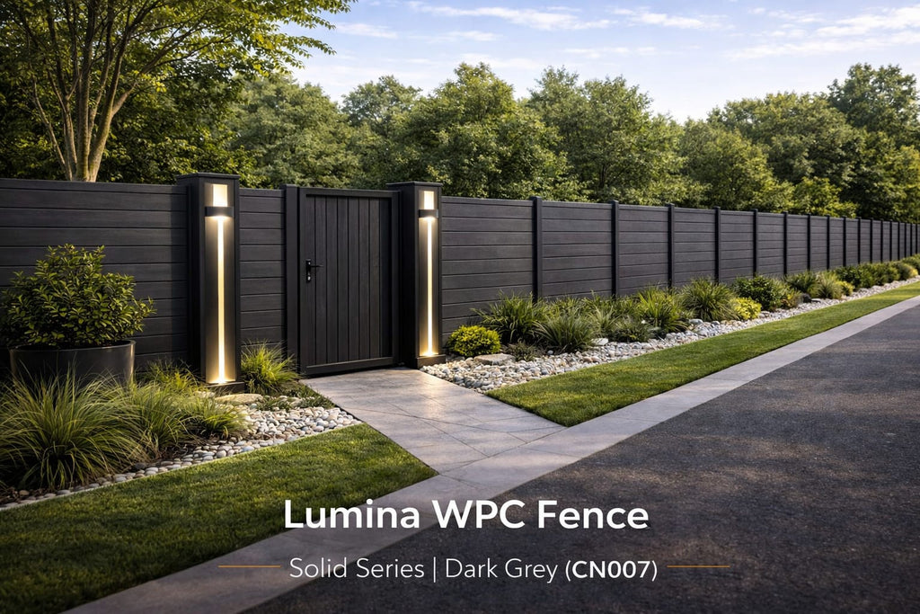 Lumina WPC Fence CN006 and CN007