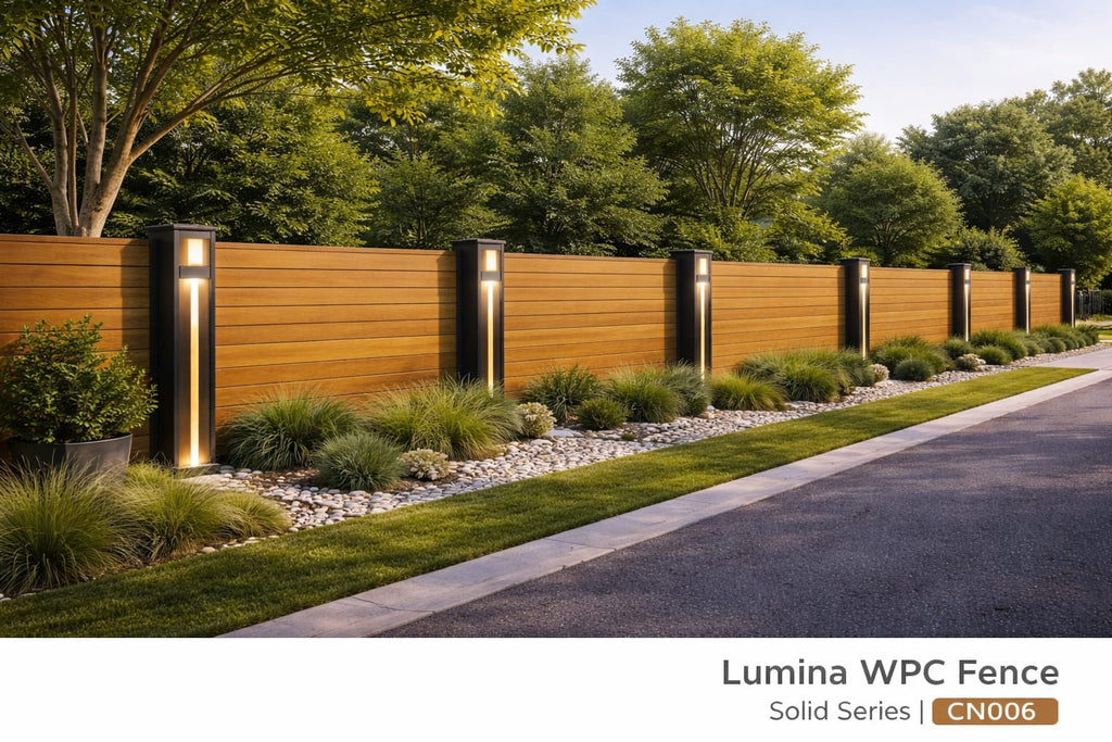 Lumina WPC Fence CN006 and CN007