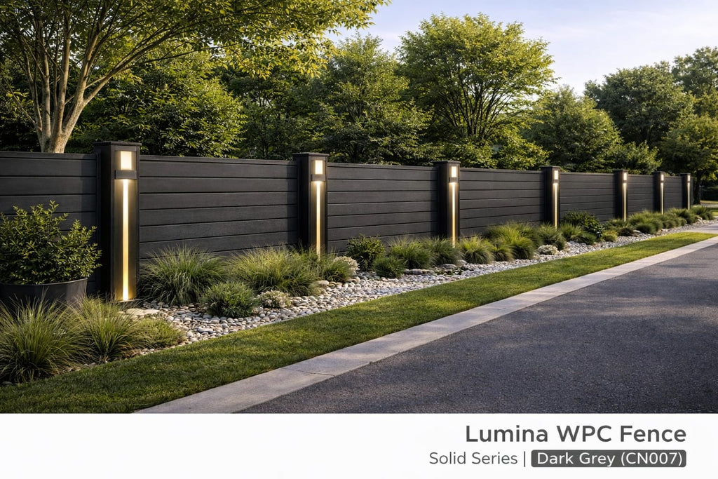Lumina WPC Fence CN006 and CN007