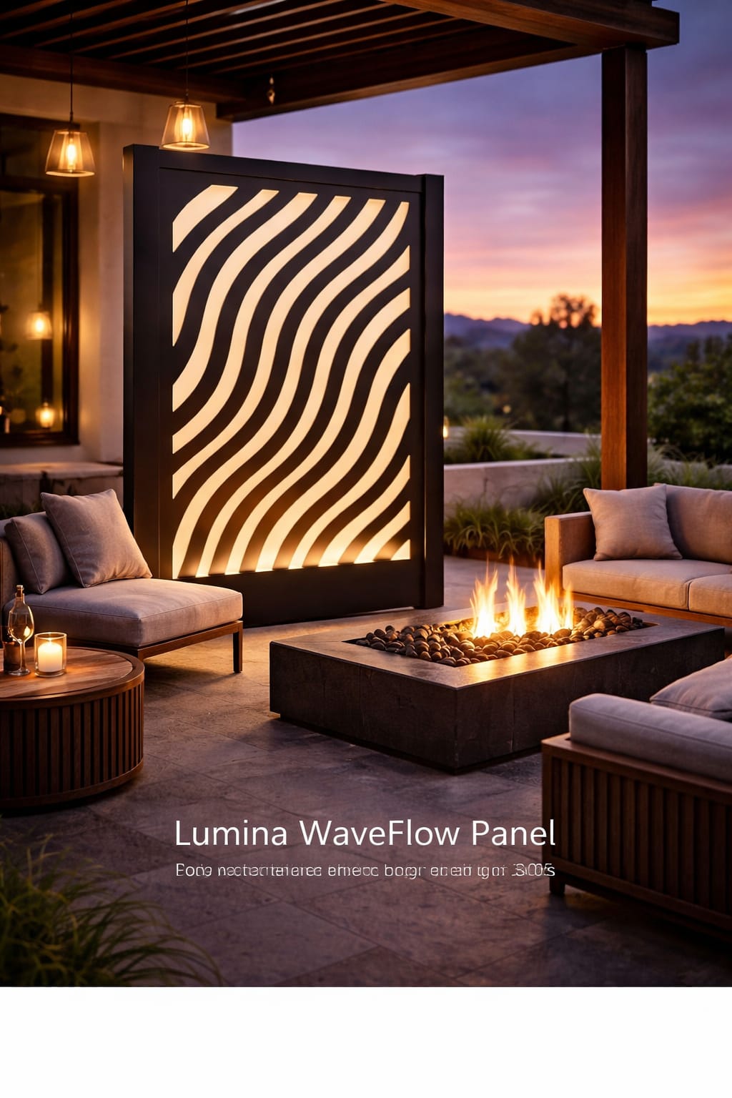 Wave Flow Panel